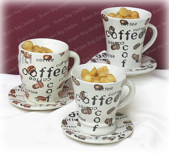 Group Photo of Coffee Cup tart warmers